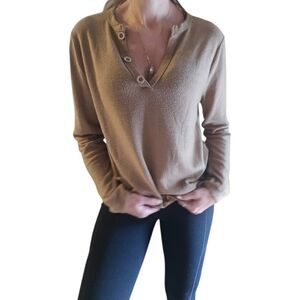 Womens MD BiBi Top, Camel
